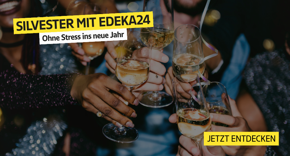 Silvester mit EDEKA24 - Ohne Stress ins neue Jahr